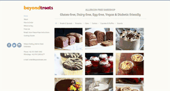 Desktop Screenshot of beyondtreats.com